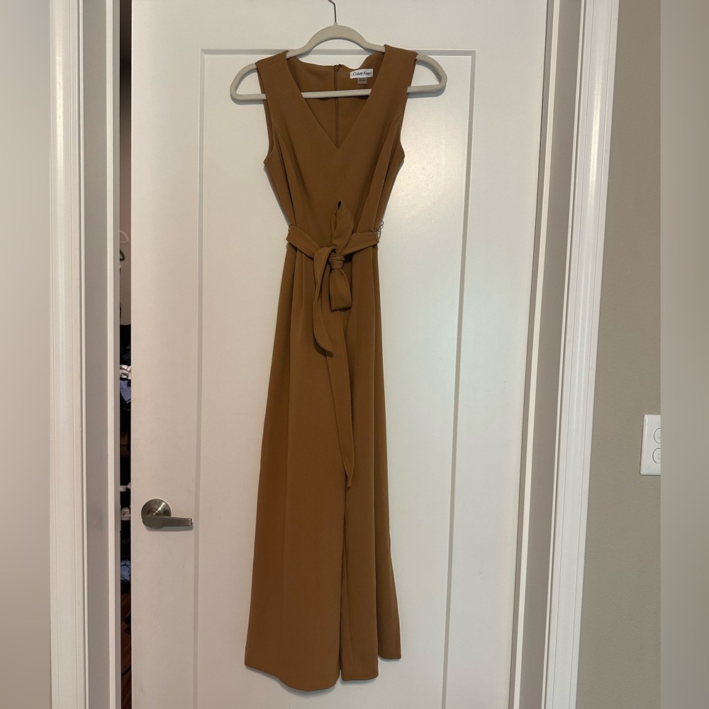 Calvin Klein jumpsuit (beige/brown)
